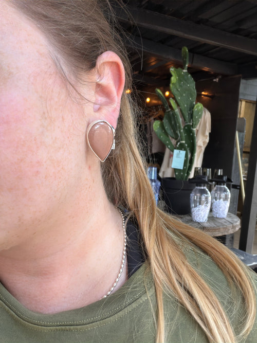 Blush Sterling Silver earring